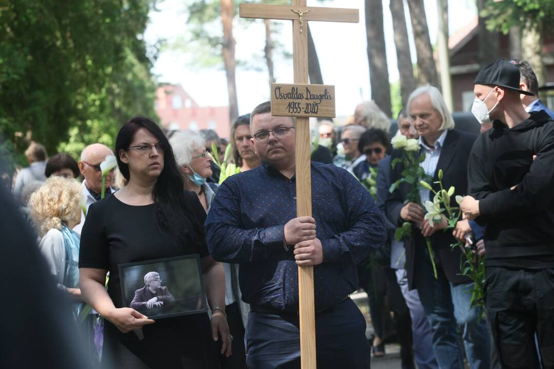 Kaunas atsisveikino su O. Daugeliu