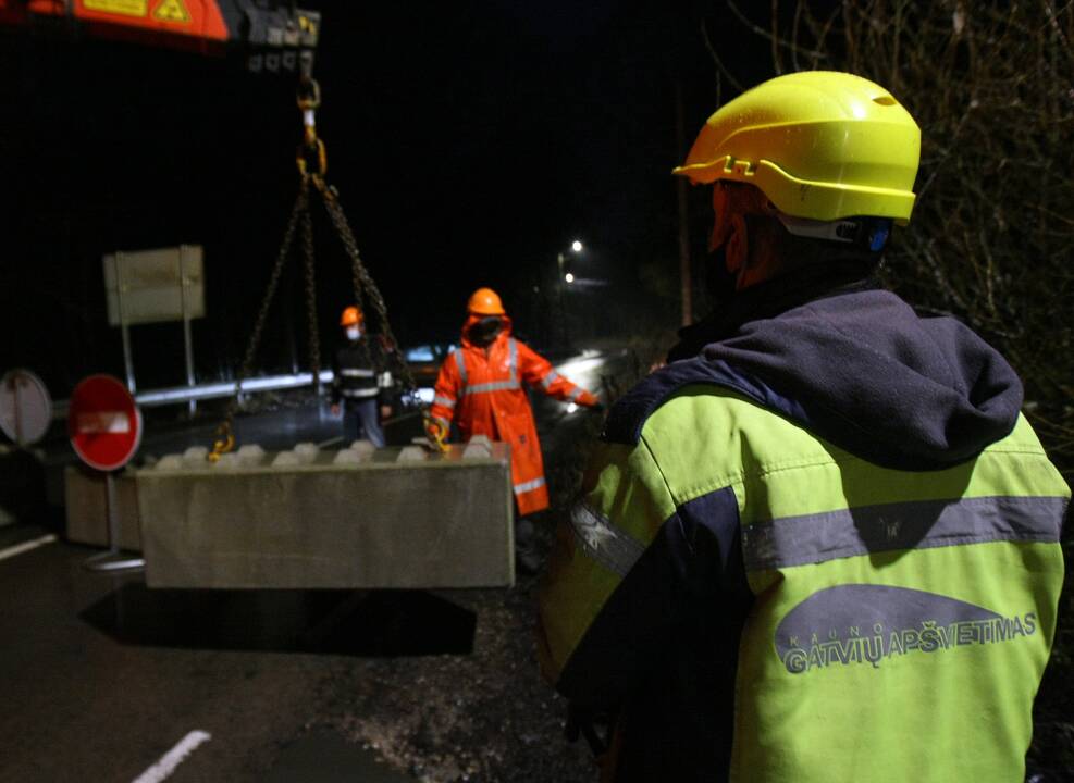 Blokuojami įvažiavimai į Kauną