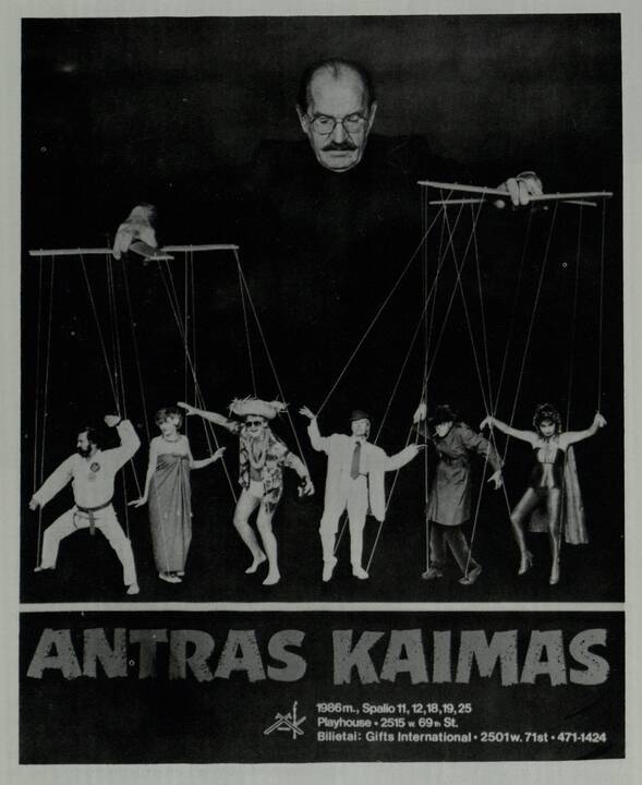 Sugrįžimas: A.T.Antanaitis laisvoje Lietuvoje. 1992 m. Panemunė.