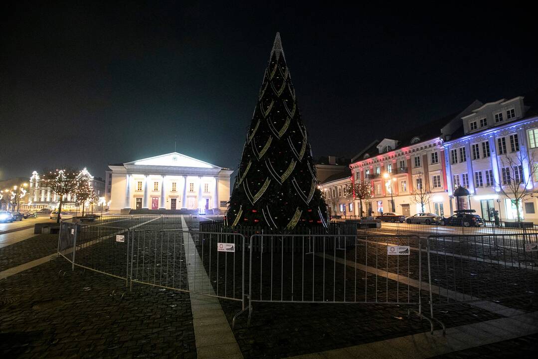 Vilnius sutinkant Naujuosius metus