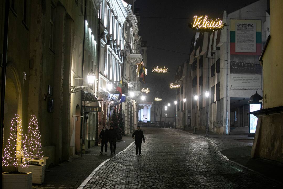 Vilnius sutinkant Naujuosius metus