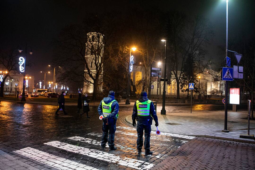 Vilnius sutinkant Naujuosius metus