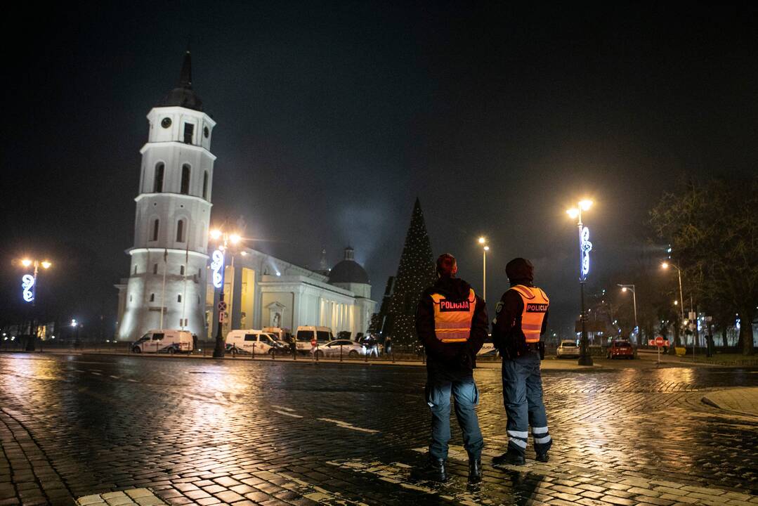 Vilnius sutinkant Naujuosius metus