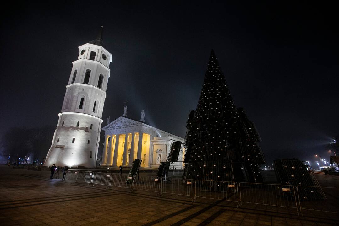 Vilnius sutinkant Naujuosius metus