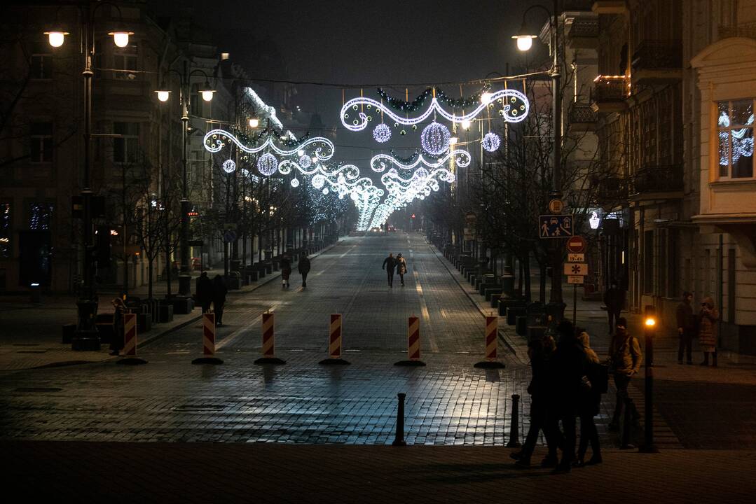 Vilnius sutinkant Naujuosius metus