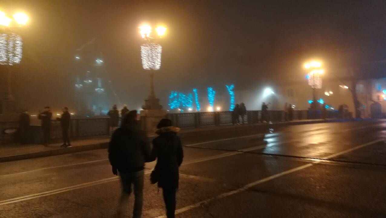 Klaipėda pasitiko 2021-uosius