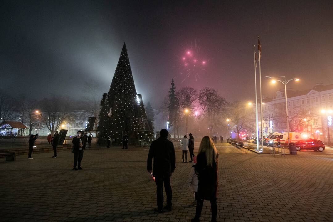 Vilnius sutinkant Naujuosius metus