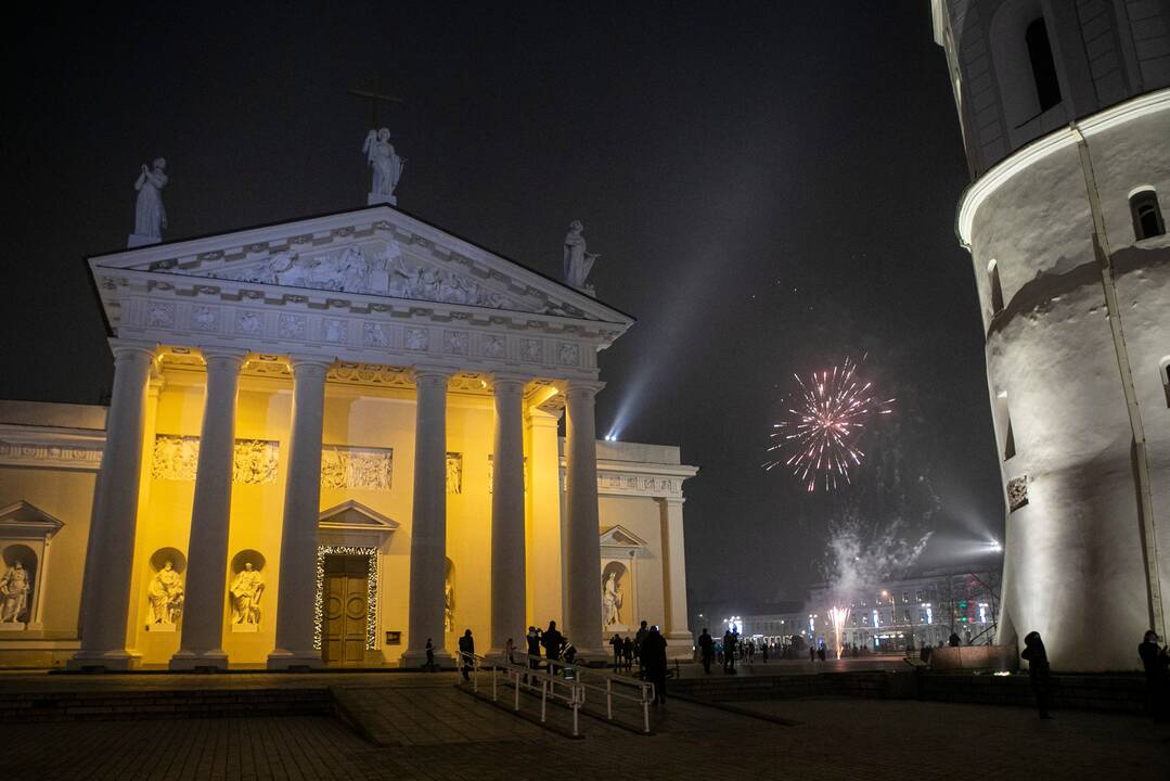 Vilnius sutinkant Naujuosius metus