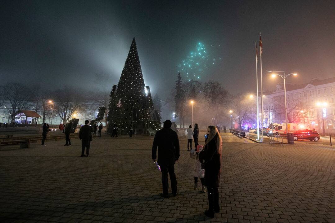 Vilnius sutinkant Naujuosius metus
