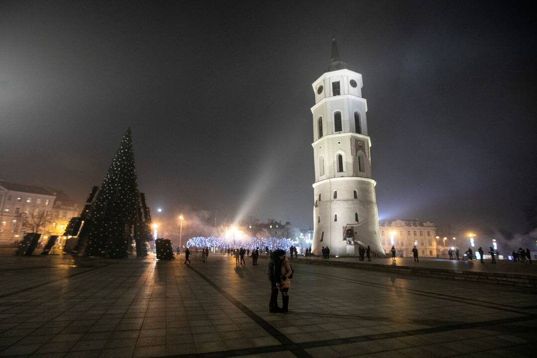Vilnius sutinkant Naujuosius metus