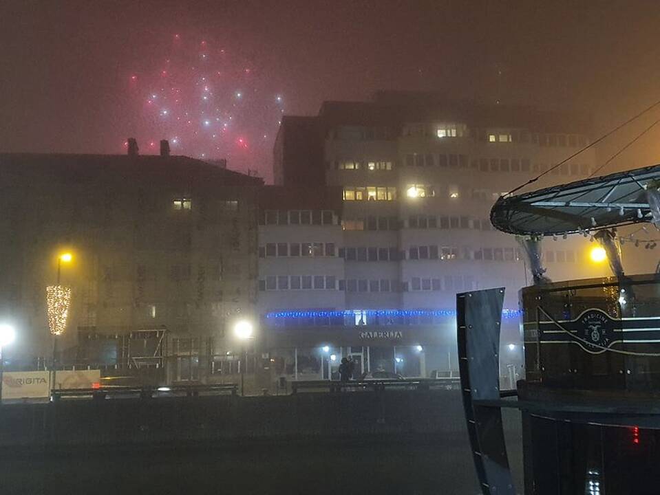 Klaipėda pasitiko 2021-uosius