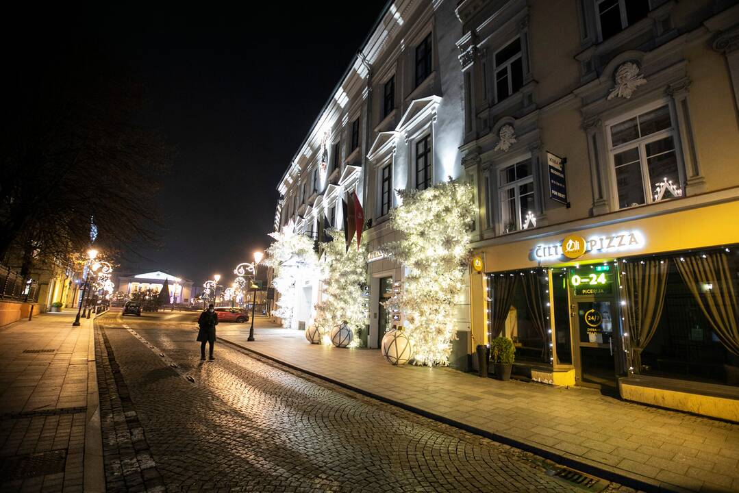 Vilnius sutinkant Naujuosius metus