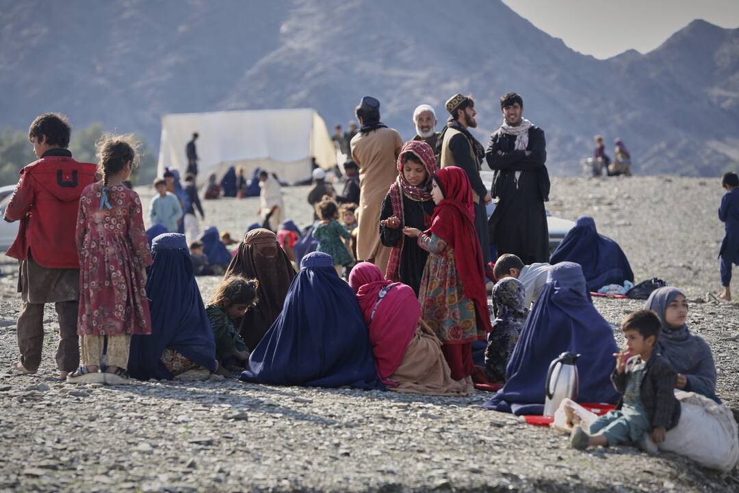 Pakistanas deportuos milijoną pabėgėlių iš Afganistano