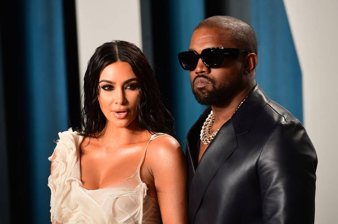 Kim Kardashian ir Kanye Westas