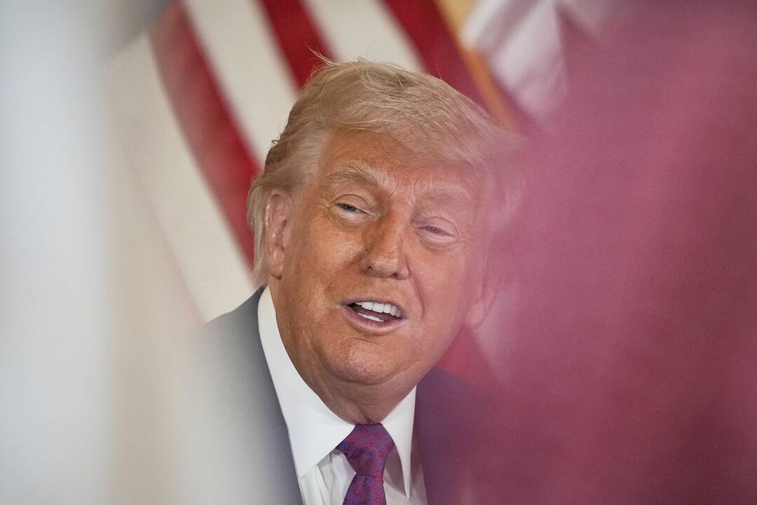 Trumpas sako nesureikšminantis Putino sprendimo praleisti derybas