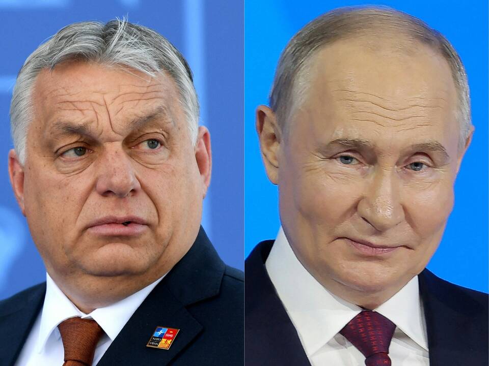 Viktoras Orbanas ir Vladimiras Putinas