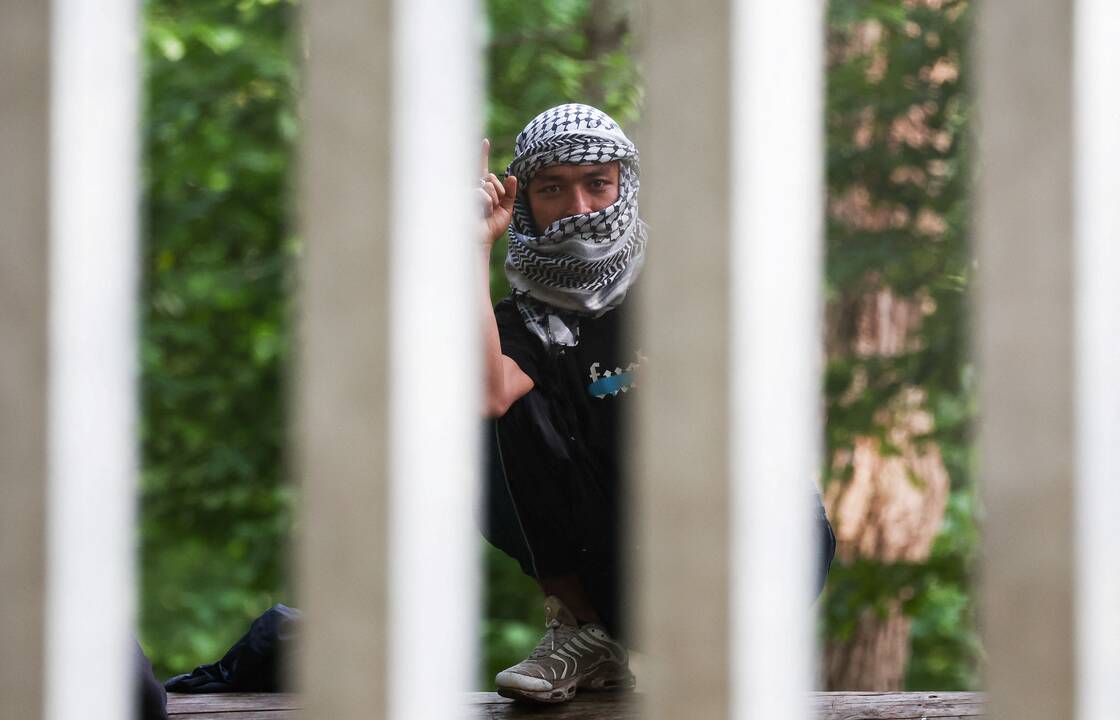 Užfiksuota beveik 100 mėginimų nelegaliai kirsti Baltarusijos ir Lenkijos sieną