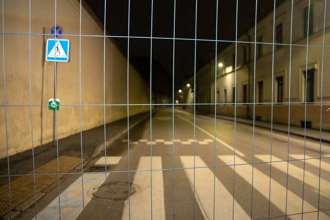 Kauno Rotušės aikštė uždaryta