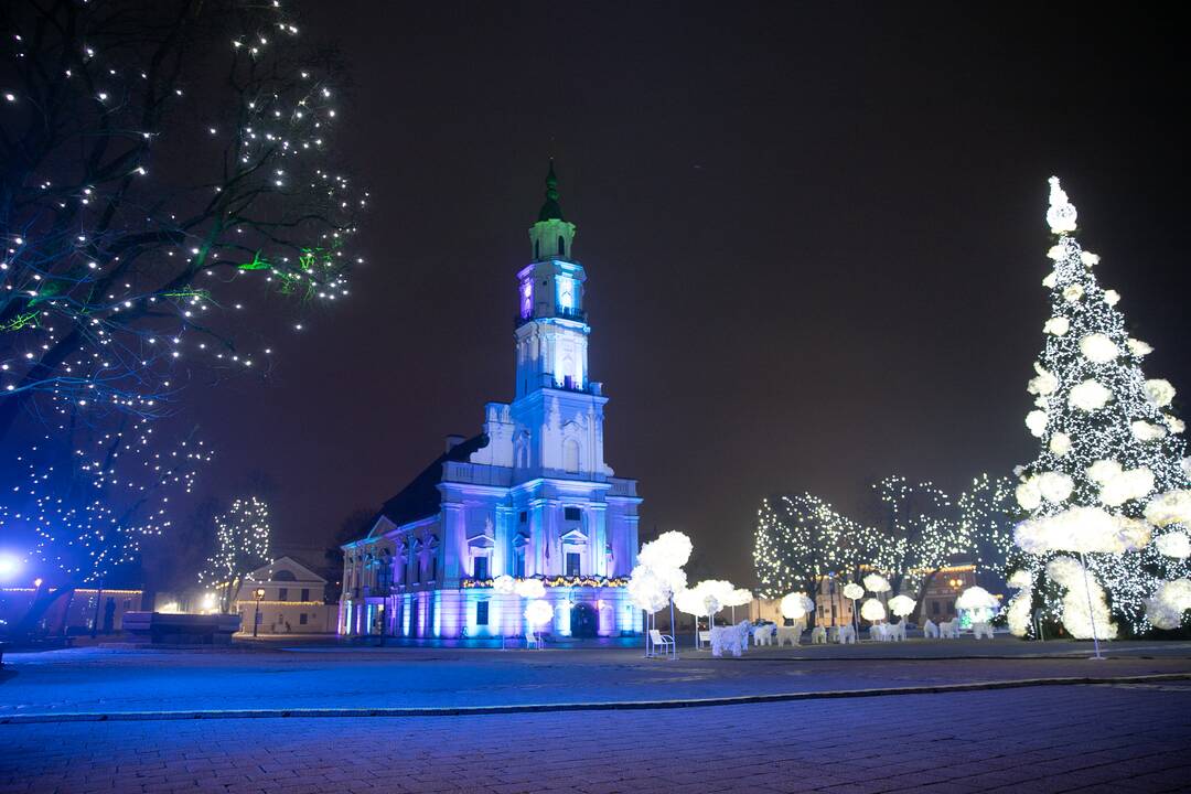Kauno Rotušės aikštė uždaryta
