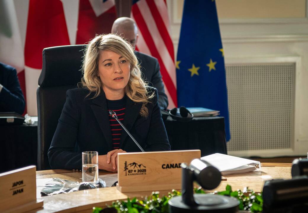 Kanada G-7 partneres ragina paremti Ukrainą