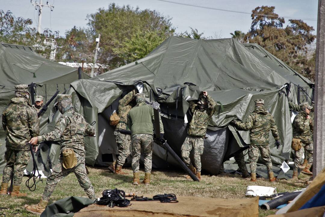 Meksika ruošiasi priglausti iš JAV deportuojamas migrantus