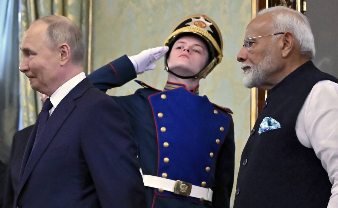 Vladimiras Putinas ir Narendra Modis