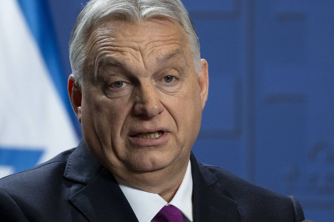 Orbanas dar kartą pasisakė prie Ukrainos narystę ES