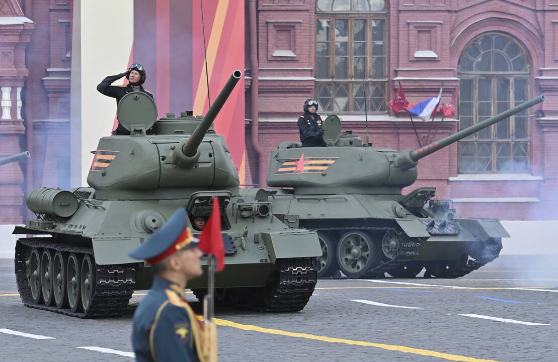 ISW: Kremlius naudojasi mitais apie Antrąjį pasaulinį karą pateisinti agresijai