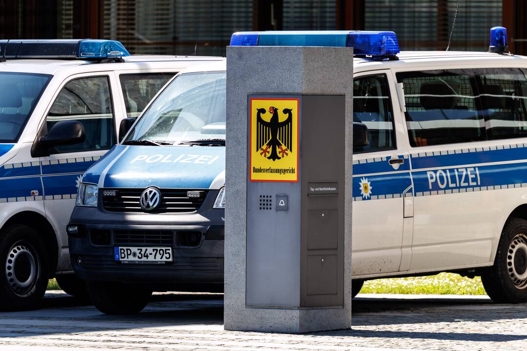 Vokietijos policija surengė reidus prieš ekstremistinę organizaciją