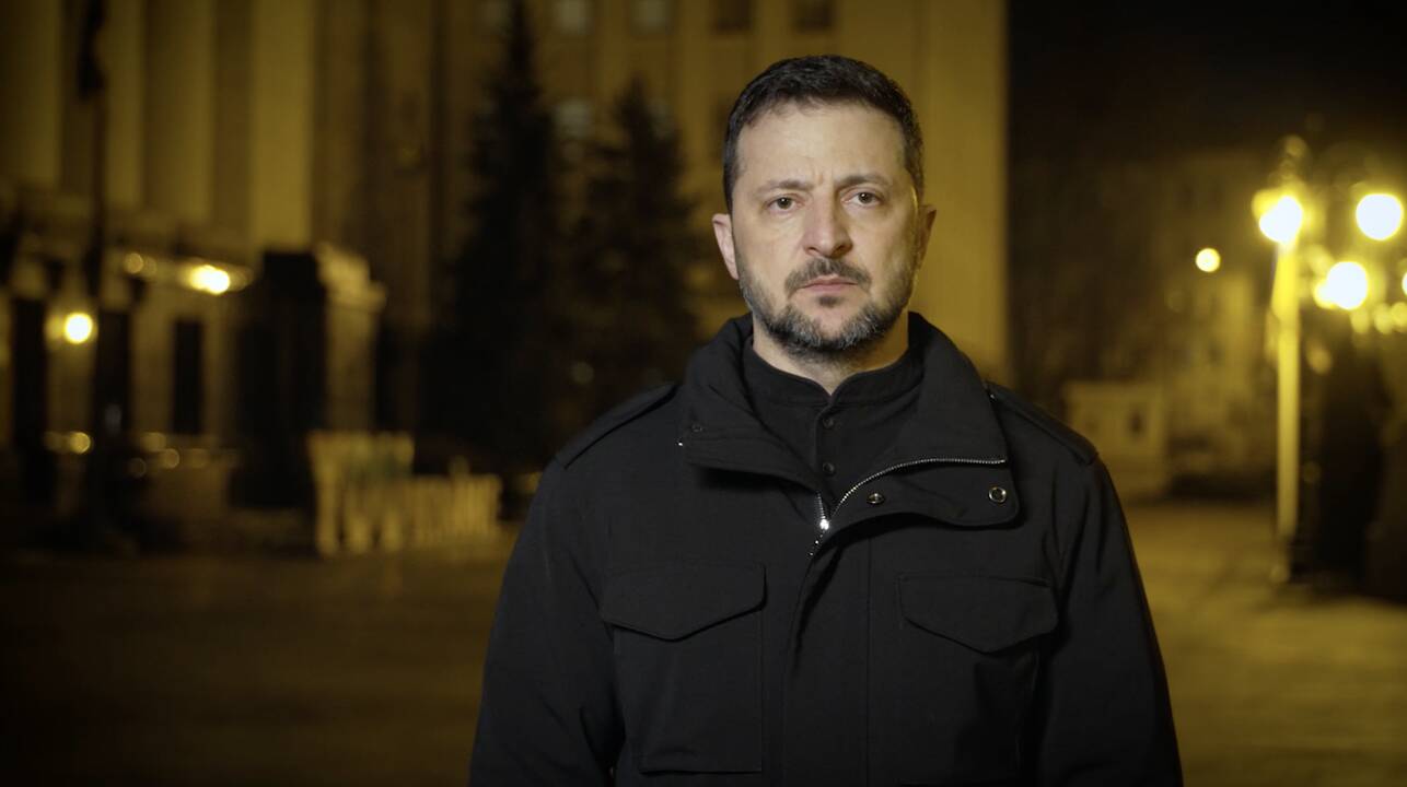 Zelenskis: taika Ukrainoje įmanoma, jei JAV ir Europa dirbs kartu