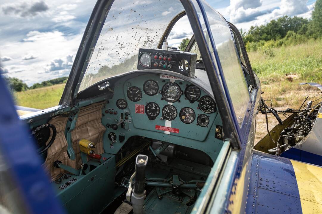 Aleksoto aerodrome nukrito lėktuvas