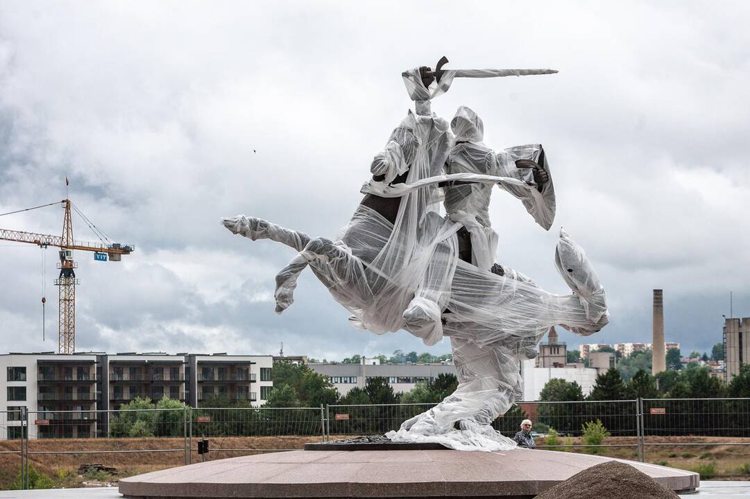 Vytis laukia atidengimo