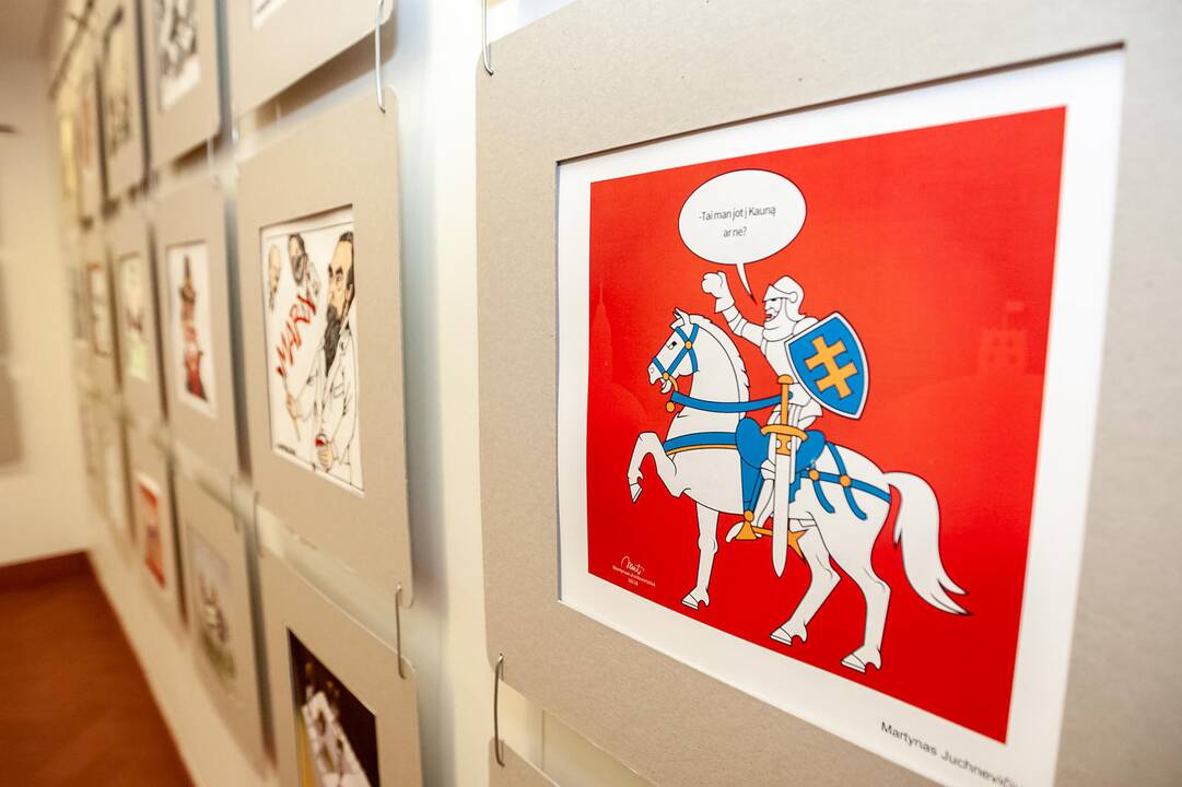 Karikatūrų paroda „Kad Tave kur 100!“