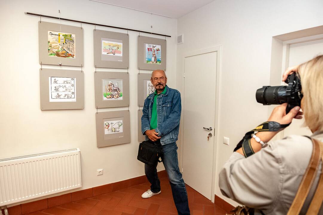 Karikatūrų paroda „Kad Tave kur 100!“