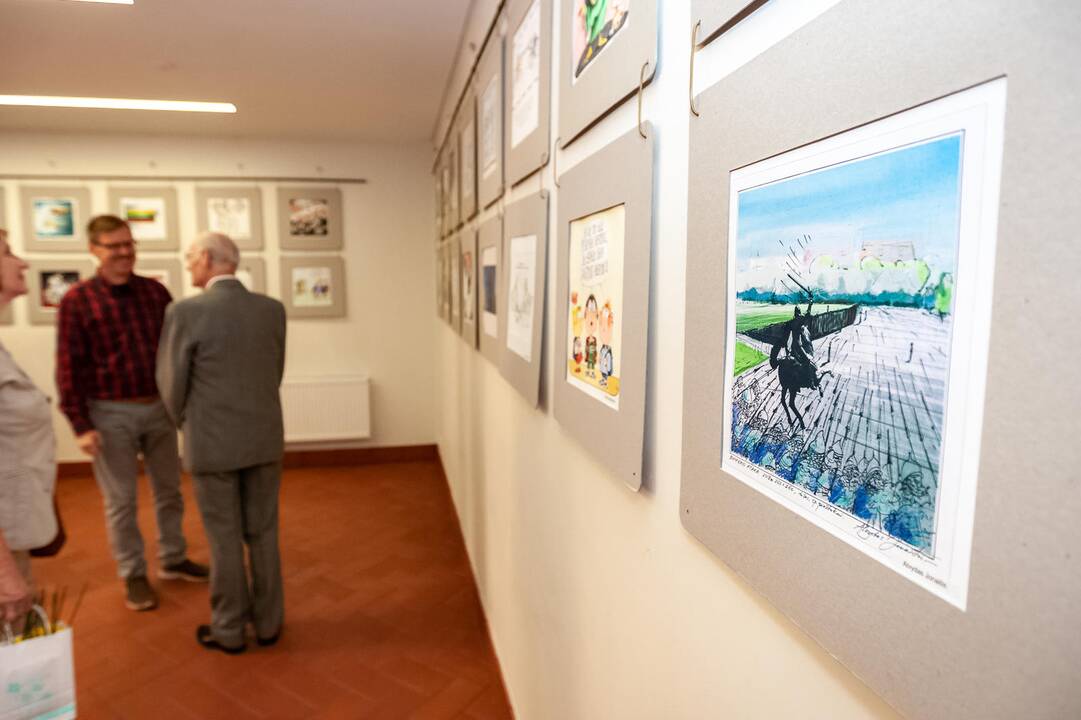 Karikatūrų paroda „Kad Tave kur 100!“