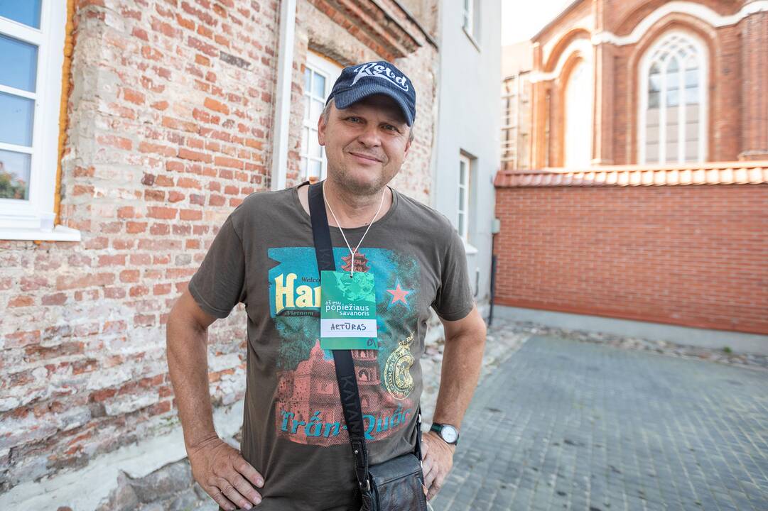 Popiežiaus vizito savanorių mokymuose Kaune – per 500 dalyvių