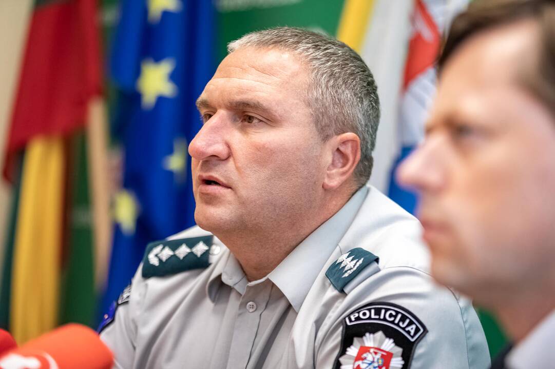 Spaudos konferencija dėl ukrainiečio nužudymo