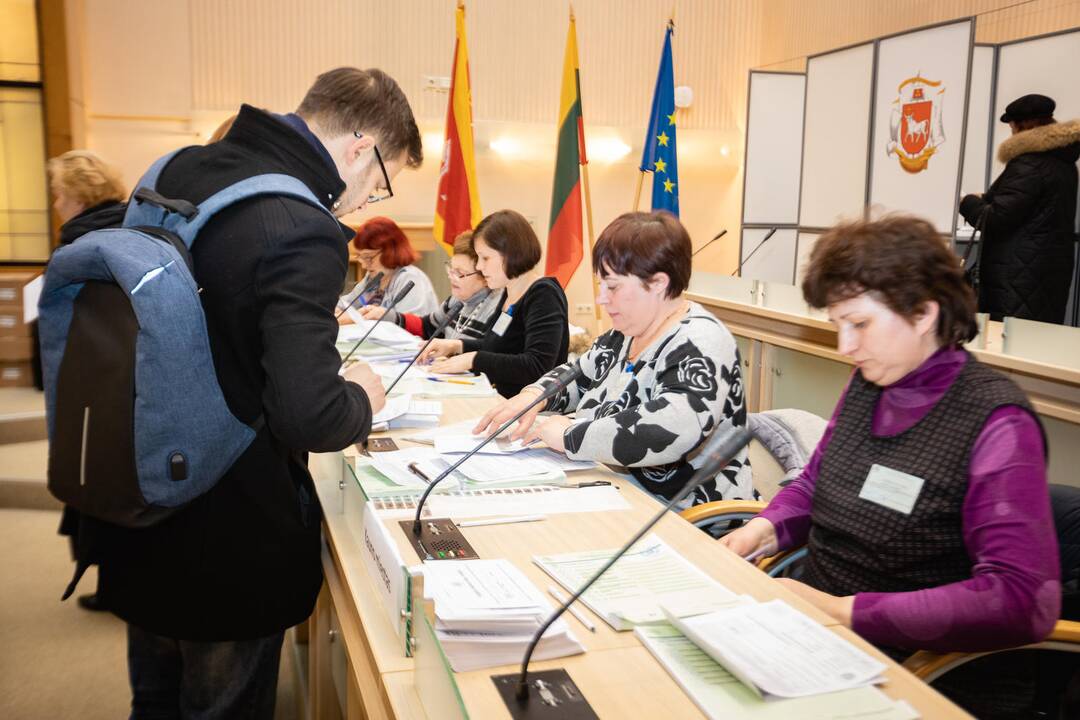 Išankstinis balsavimas Kauno savivaldybėje