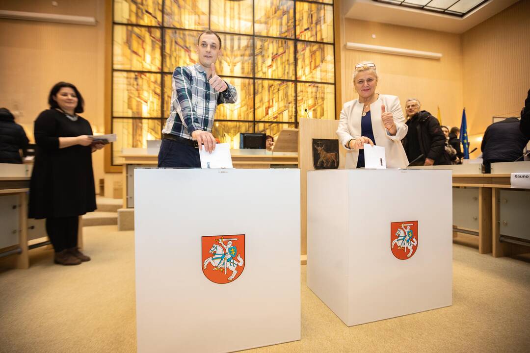 Išankstinis balsavimas Kauno savivaldybėje