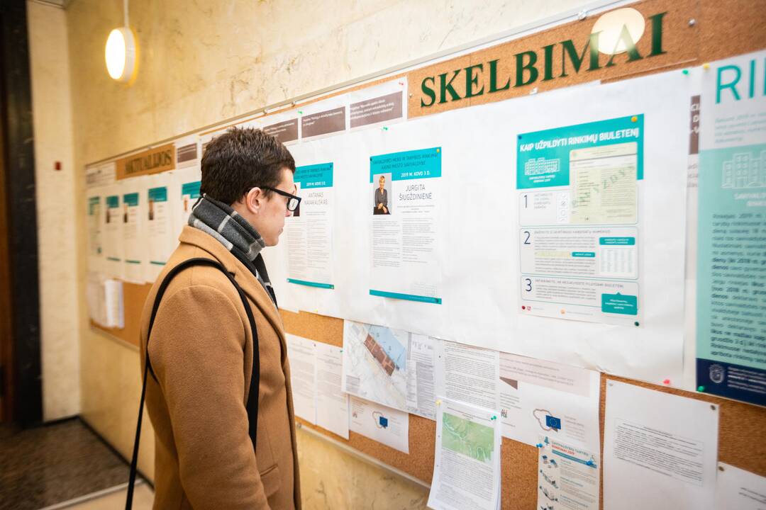 Išankstinis balsavimas Kauno savivaldybėje