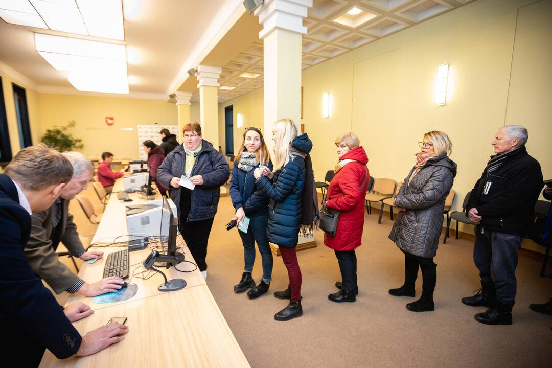 Išankstinis balsavimas Kauno savivaldybėje
