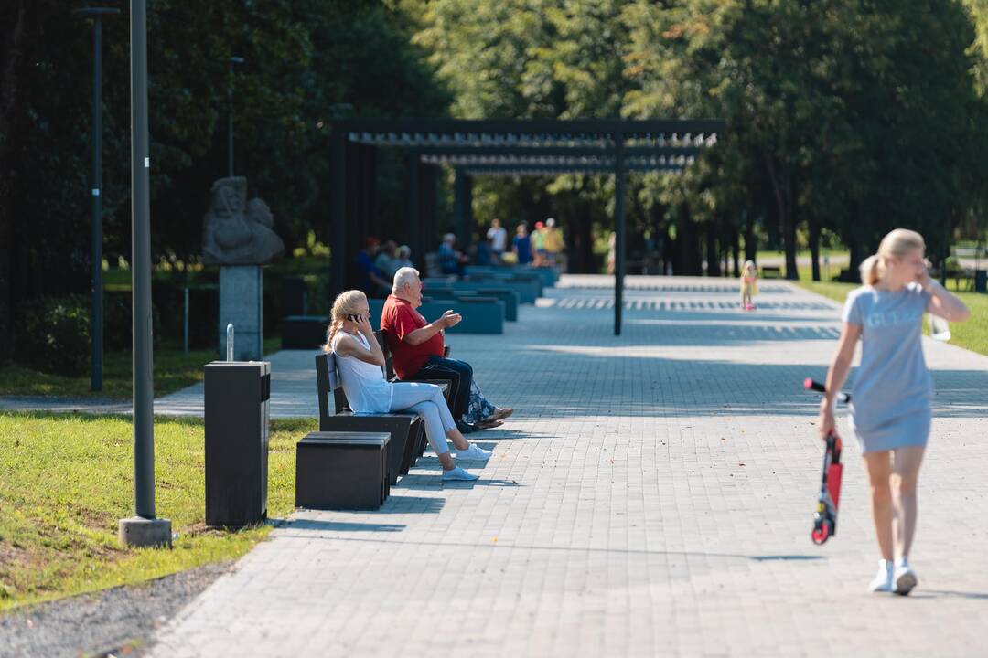 Atnaujinto Draugystės parko atidarymas