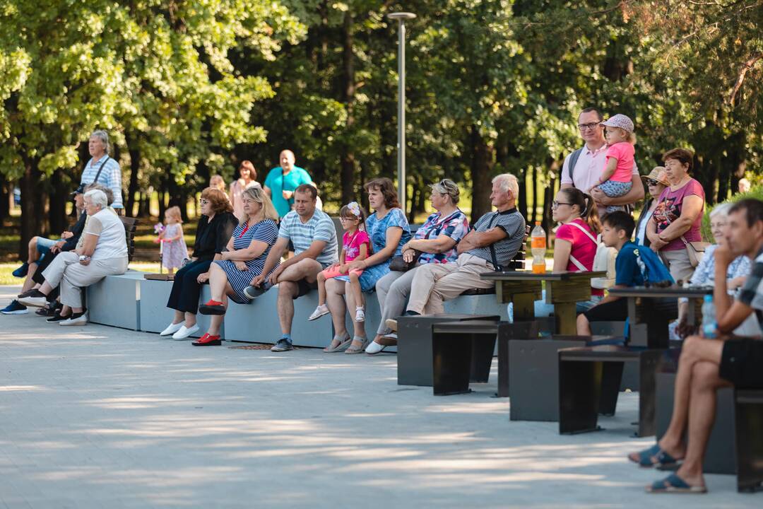 Atnaujinto Draugystės parko atidarymas