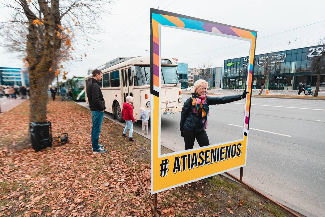 Atsisveikinimas su senaisiais troleibusais