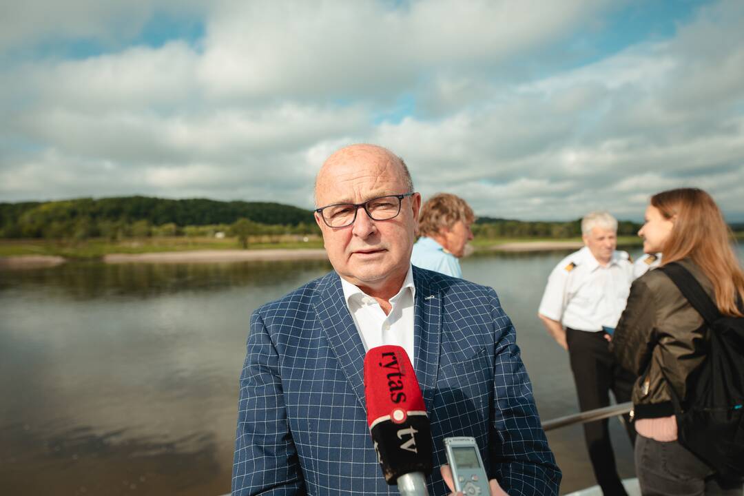 Legendinė „Raketa“ pirmą kartą į Nidą išplaukė su keleiviais