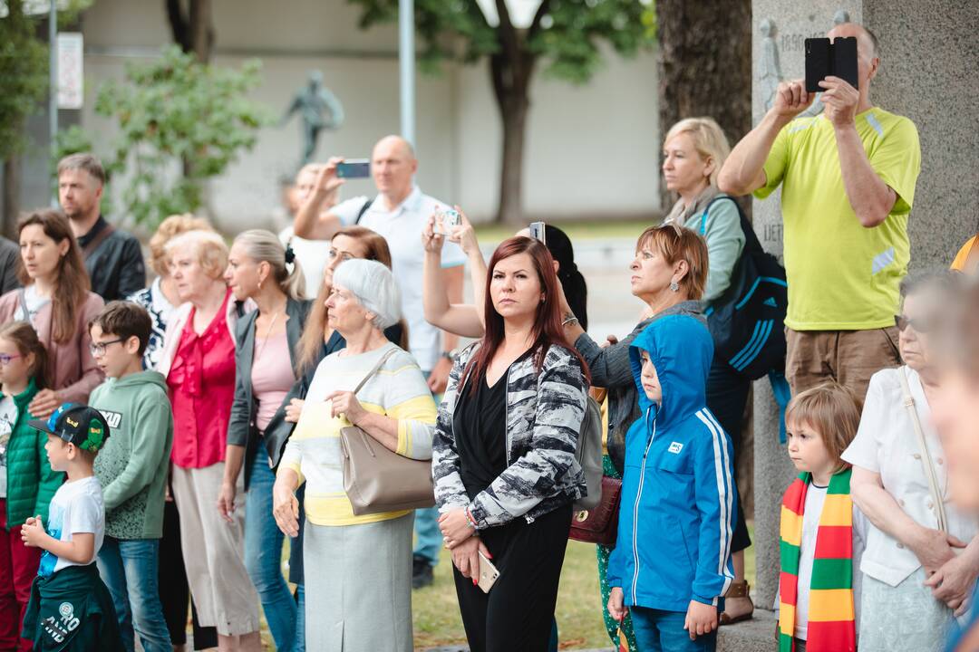 Liepos 6-osios minėjimas Karo muziejaus sodelyje