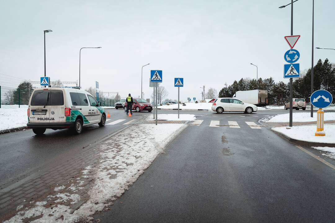 Prie Amalių pervažos - skaudi avarija
