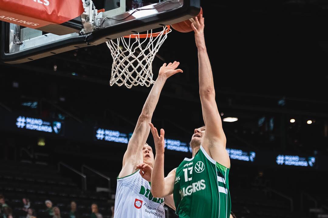 LKL: „Žalgiris“ – „Dzūkija“ 86:80