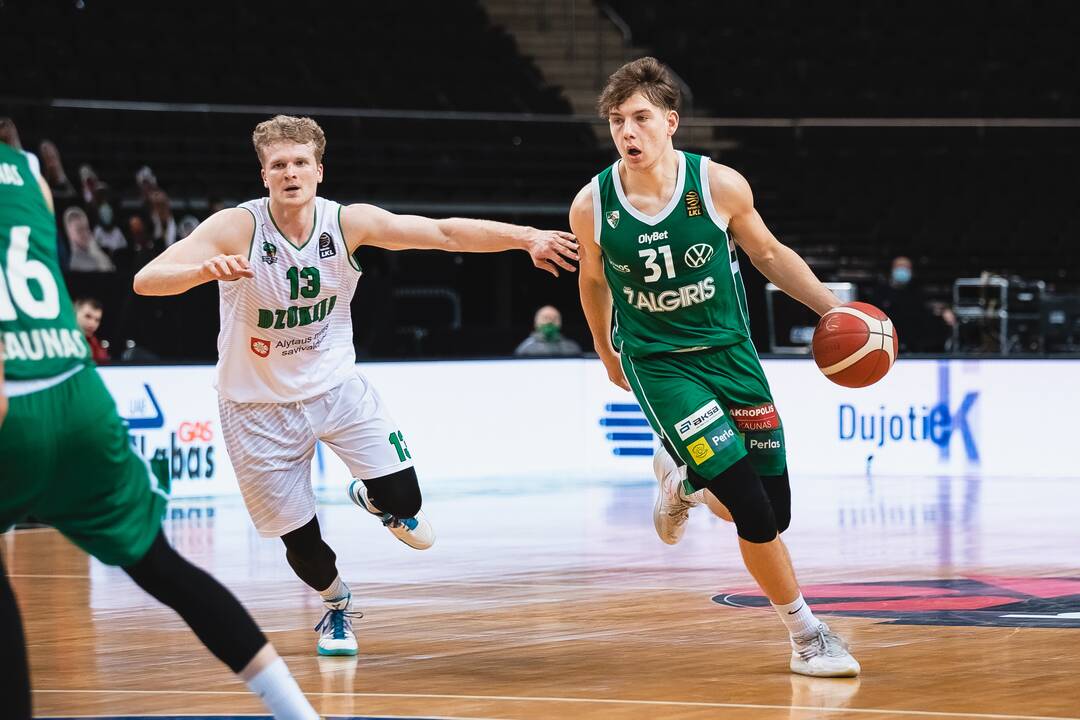 LKL: „Žalgiris“ – „Dzūkija“ 86:80