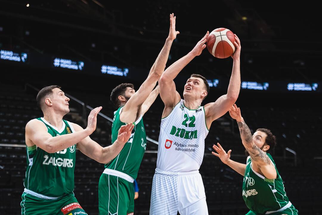 LKL: „Žalgiris“ – „Dzūkija“ 86:80